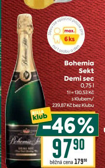 Bohemia Sekt Demi Sec
