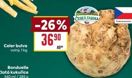Celer bulva Česká farma
