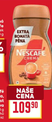 Instantní káva Nescafé Crema