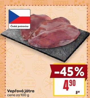 Játra vepřová
