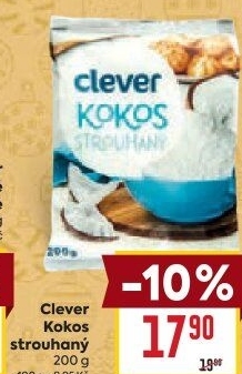 Kokos strouhaný Clever