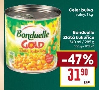 Kukuřice sterilovaná Gold Bonduelle