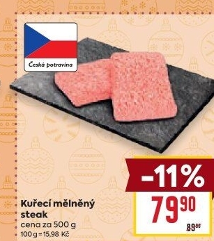 Kuřecí steak mletý