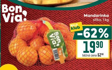 Mandarinky Billa Bonvia