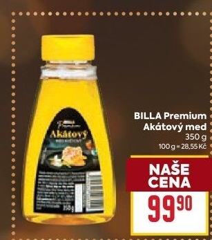 Med akátový Billa Premium