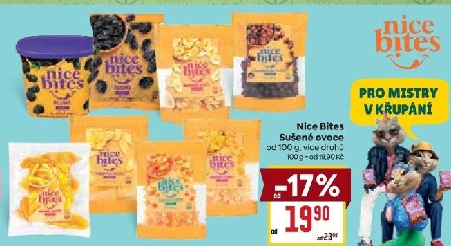 Ovoce sušené Nice Bites