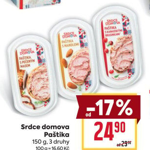 Paštika Srdce Domova