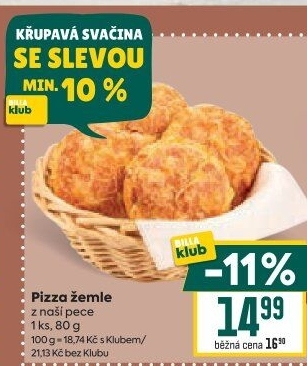 Pizza žemle