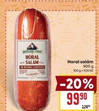 Salám Horal Kostelecké uzeniny