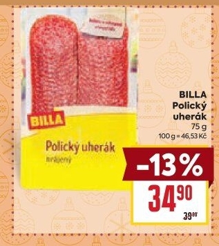 Salám Uherák polický Billa