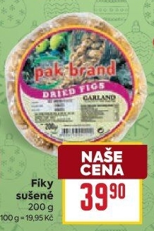 Sušené fíky Garland