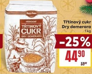 Třtinový cukr Dry Demerara HappyHome