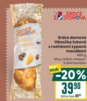 Vánočka Srdce domova