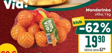 Mandarinky Billa Bonvia