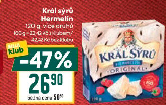 Sýr Hermelín Král sýrů