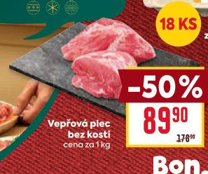 Vepřová plec bez kosti