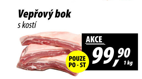 Vepřový bok s kostí