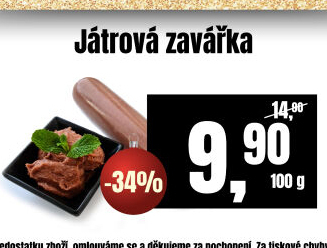 Zavářka játrová