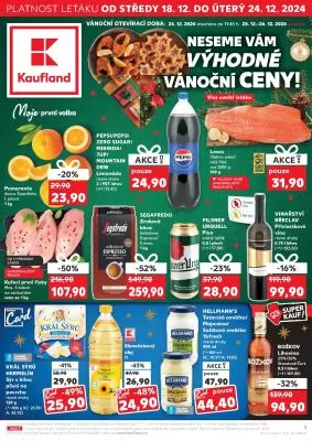 akční leták Kaufland 18.12.2024-24.12.2024