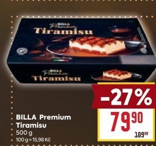 Dezert tiramisu Premium Billa