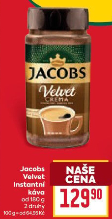 Instantní káva Jacobs Velvet