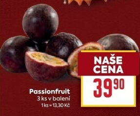 Marakuja - mučenka - passion fruit