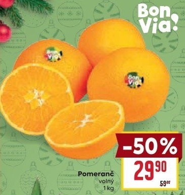 Pomeranče Billa Bonvia