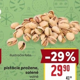 Pražené pistácie