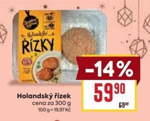 Řízky holandské Snadné vaření Kostelecké uzeniny