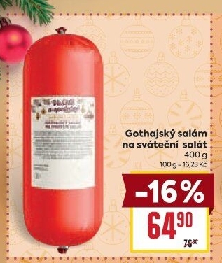 Salám Gothaj sváteční Kostelecké uzeniny