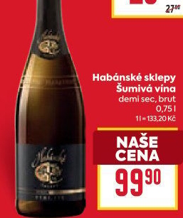Sekt Demi Sec Habánské sklepy
