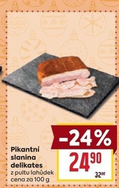 Slanina pikantní delikates