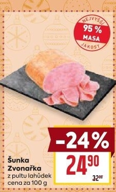 Šunka Zvonařka nejvyšší jakosti