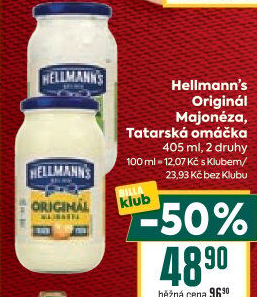Tatarská omáčka Hellmann'