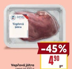 Vepřová játra Kostelecké uzeniny