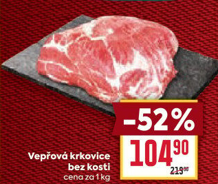Vepřová krkovice bez kosti