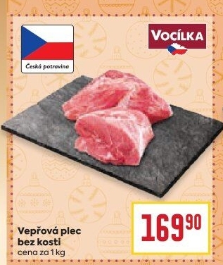 Vepřová plec bez kosti Vocílka