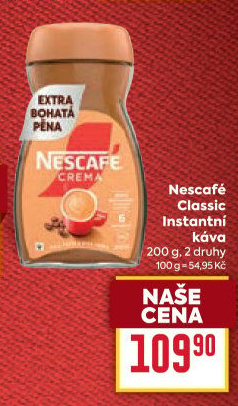 Instantní káva Nescafé Classic