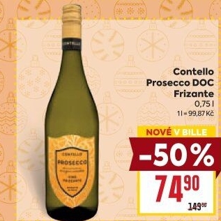 Prosecco Contello DOC Frizante
