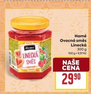 Směs ovocná linecká Hamé