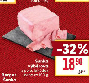 Šunka výběrová