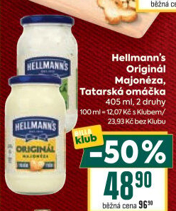 Tatarská omáčka Hellmann'