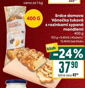 Vánočka Srdce domova