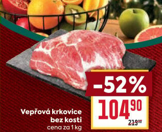 Vepřová krkovice bez kosti