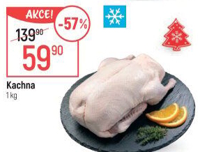 Kachna mražená