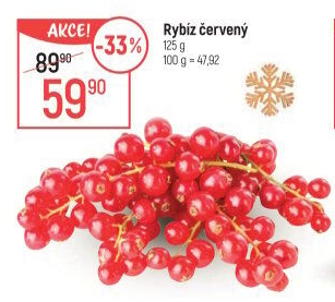 Rybíz červený