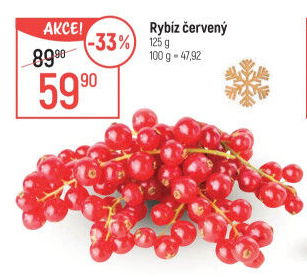 Rybíz červený