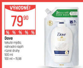 Tekuté mýdlo Dove - náhradní náplň