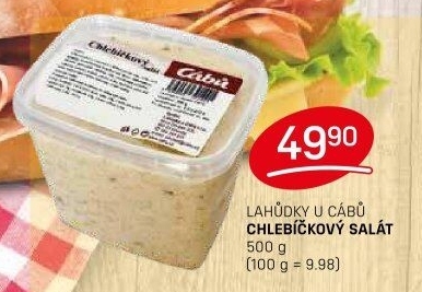Chlebíčkový salát Cábů