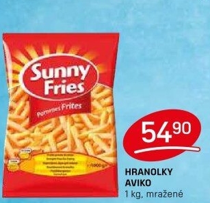 Hranolky mražené Aviko